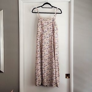 GAP floral midi dress size small